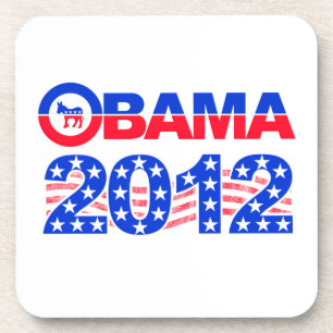 DESSOUS DE VERRE personnalisés OBAMA 2012