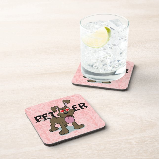 Dessous-de-verre Pet Lover Beverage Coaster (Côté Droit)