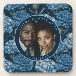 Dessous-de-verre Pétales de Œillet Romantique Mariage Vintage