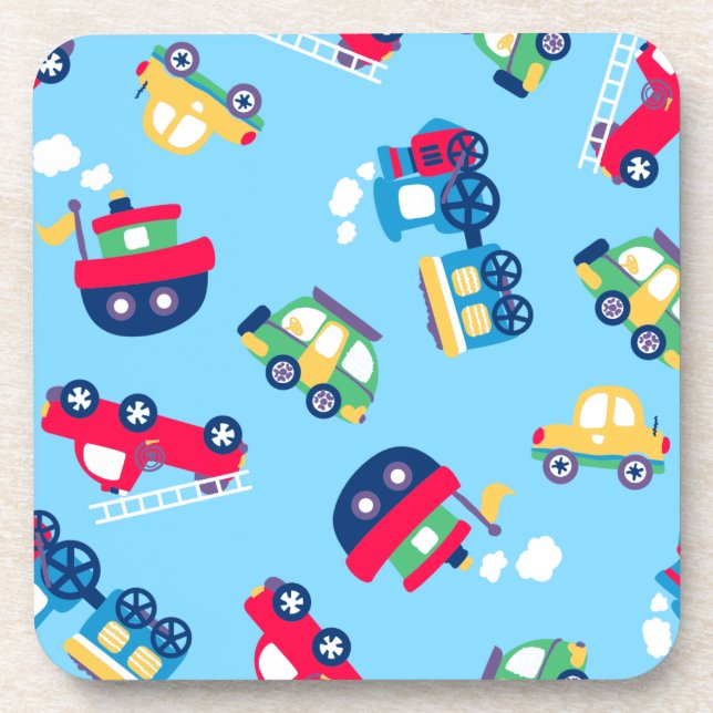 Dessous-de-verre Petit transport (Devant)