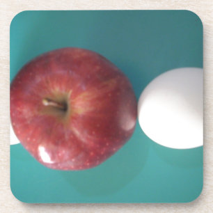 Dessous-de-verre Petits-déjeuners copains : Deux oeufs $an Apple St