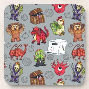 Dessous-de-verre Petits monstres