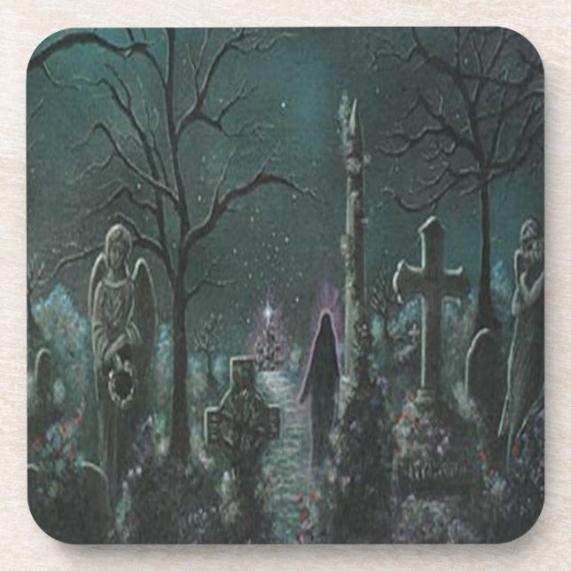 Dessous-de-verre Phantom Graveyard Coasters (Devant)