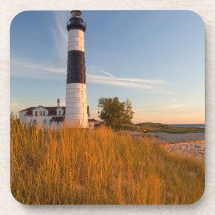 Dessous-de-verre Phare de Big Sable Point sur le lac Michigan 3