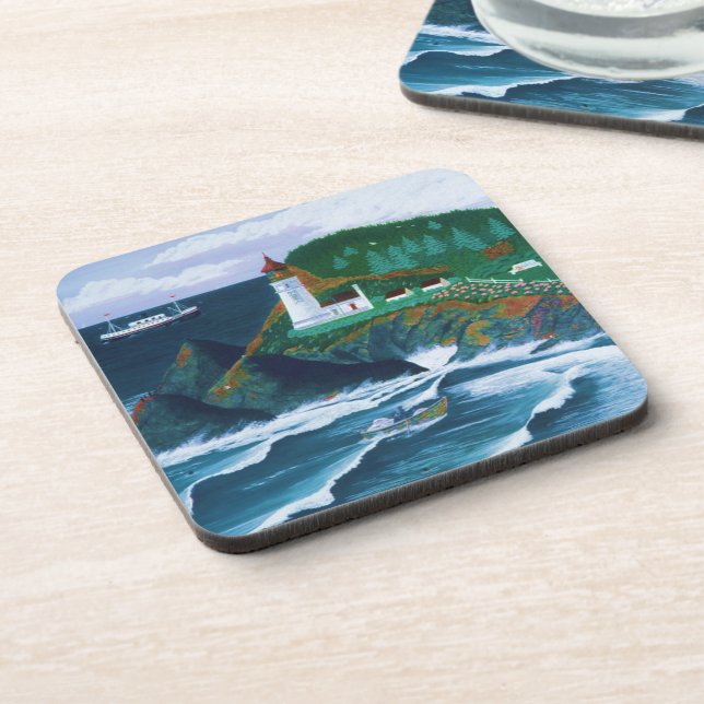 Dessous-de-verre Phare de Heceta (Côté gauche)