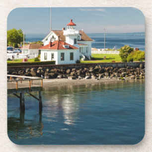 Dessous-de-verre Phare de Mukilteo, Mukilteo, Washington, États-Uni