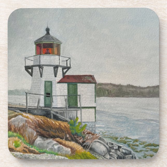 Dessous-de-verre Phare de Squirrel Point (Devant)