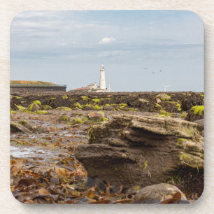 Dessous-de-verre phare de Whitley Bay
