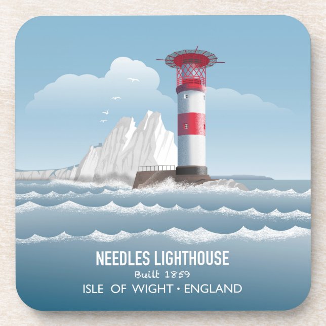 Dessous-de-verre Phare des Needles (Devant)