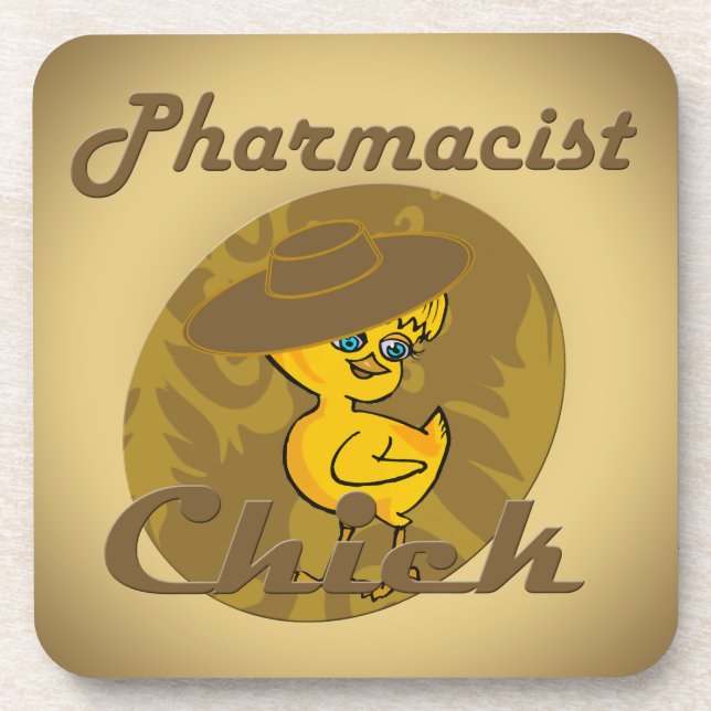 Dessous-de-verre Pharmacien Chick #6 (Devant)
