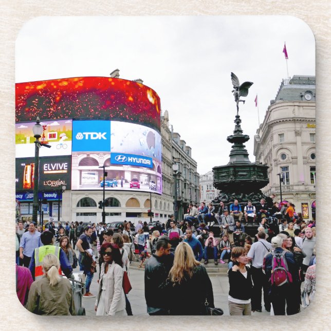 Dessous-de-verre Piccadilly Circus - Photo professionnelle (Devant)