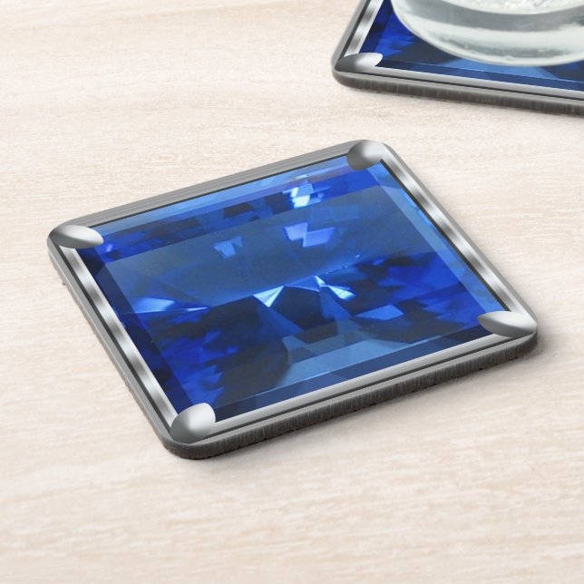 Dessous-de-verre Pierre Bleue (Côté gauche)