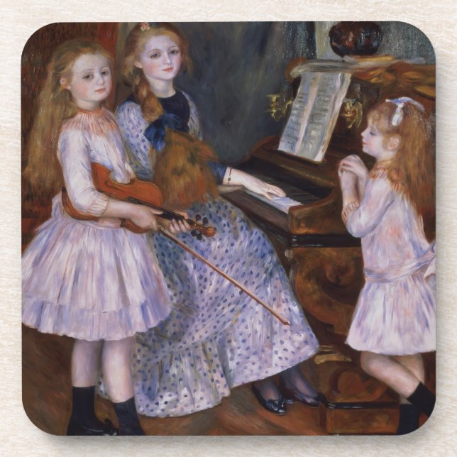 Dessous-de-verre Pierre un Renoir | les filles de Catulle Mendes (Devant)