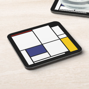 Dessous-de-verre Piet Mondrian, Tableau 1