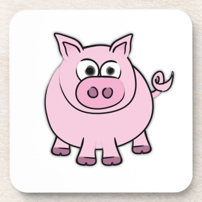 Dessous-de-verre Piggy Throw (Devant)
