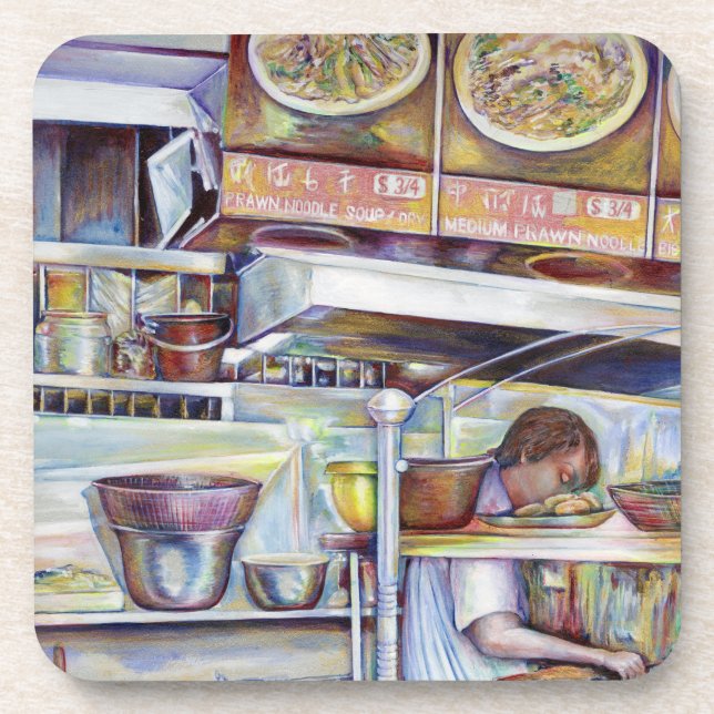 Dessous-de-verre Pigtail Soup, Singapour (Devant)