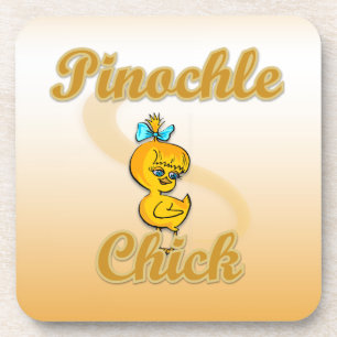 Dessous-de-verre Pinochle Chick