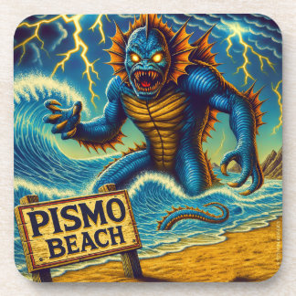DESSOUS-DE-VERRE PISMO BEACH TERROR COASTERS (6).