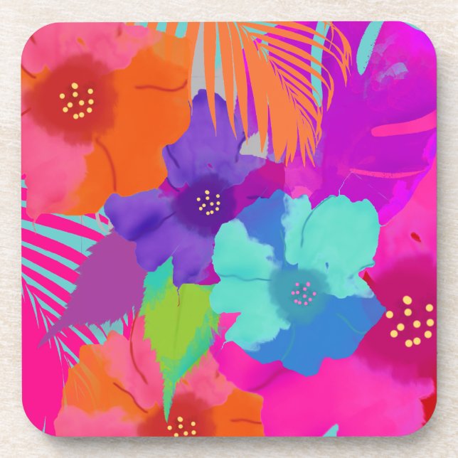 Dessous-de-verre PixDezines bali kai/couleur de fond DIY (Devant)