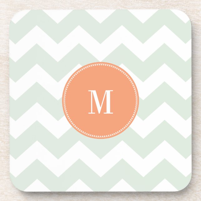 Dessous-de-verre PixDezines chevron réglable/couleur DIY (Devant)