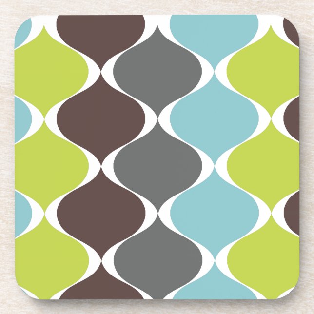 Dessous-de-verre PixDezines couleur mod ogee/do-it-yourself arrière (Devant)