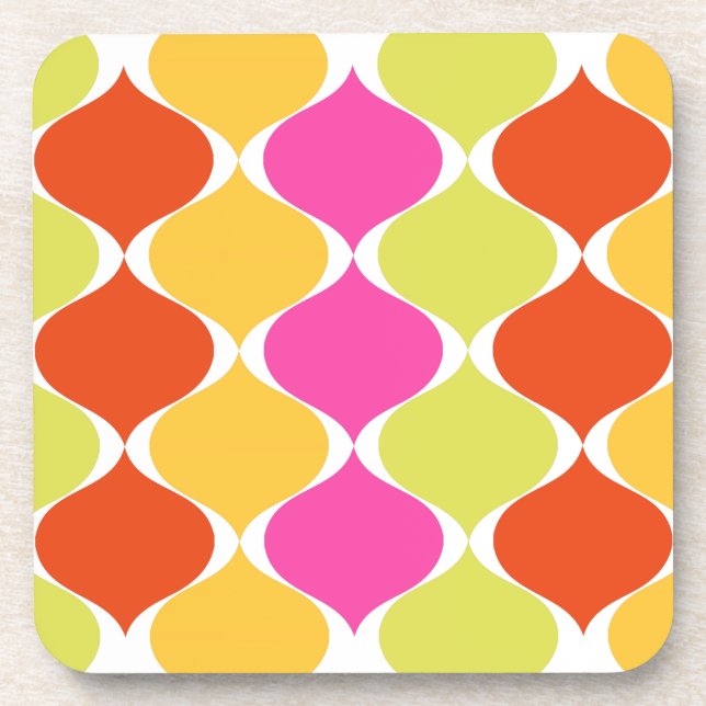 Dessous-de-verre PixDezines mod ogee/couleur de fond diy (Devant)