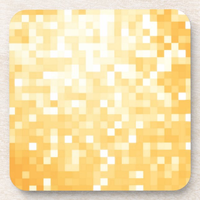Dessous-de-verre Pixel d'or (Devant)