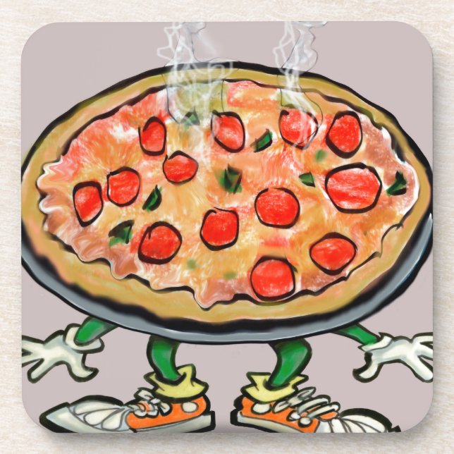 Dessous-de-verre Pizza (Devant)