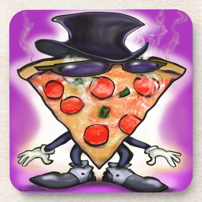 Dessous-de-verre Pizza classique (Devant)