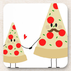 Dessous-de-verre pizza fête des pères