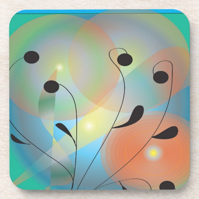 dessous de verre (placez de six) (Devant)