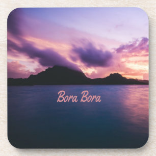 Dessous-de-verre Plage de Bora Bora Suset Island