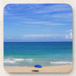 Dessous-de-verre Plage Umbrella Ocean