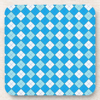 Dessous-de-verre Plaid bleu