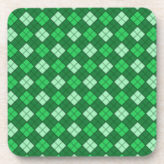 Dessous-de-verre Plaid vert