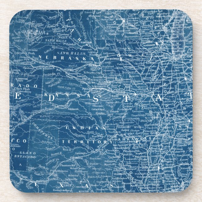 Dessous-de-verre Plan directeur américain (Devant)