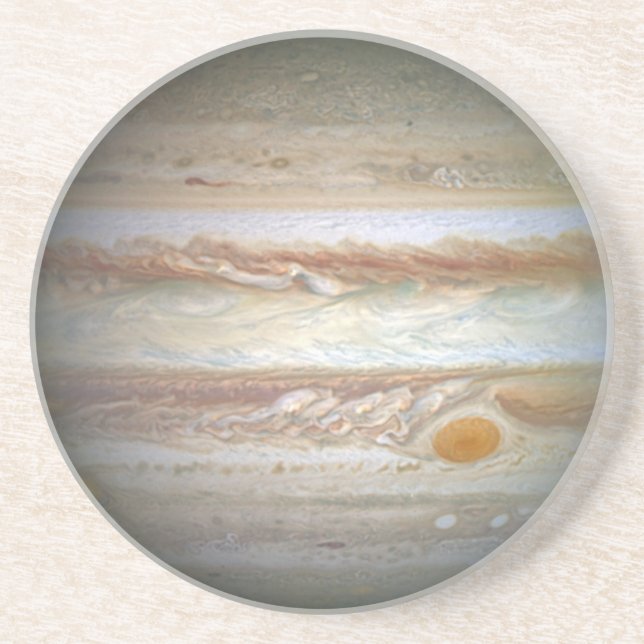 Dessous de verre planétaires - Jupiter (Devant)