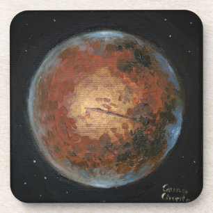 Dessous-de-verre Planète Mars