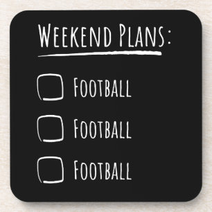 Dessous-de-verre Plans de week-end Football