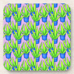 Dessous-de-verre Plantes d'Aloe Vera motif