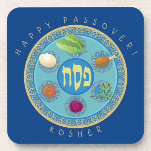 Dessous-de-verre Plaque de séchage de la Pâque Kosher Pesach Vintag