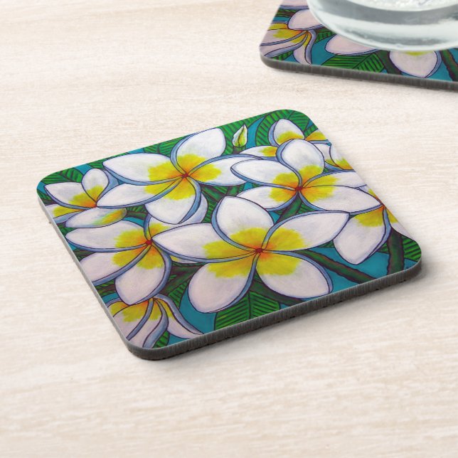 Dessous de verre Plast Gems des Caraïbes - Pack de (Côté gauche)