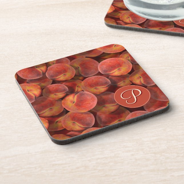 Dessous de verre plastique Peachs (Côté gauche)