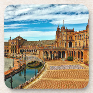 Dessous-de-verre Plaza de Espana, Séville. Espagne