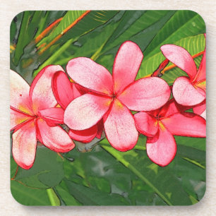 Dessous-de-verre Plumeria