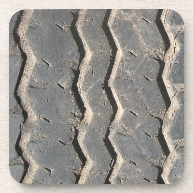 Dessous-de-verre Pneus de camion usagés (Devant)