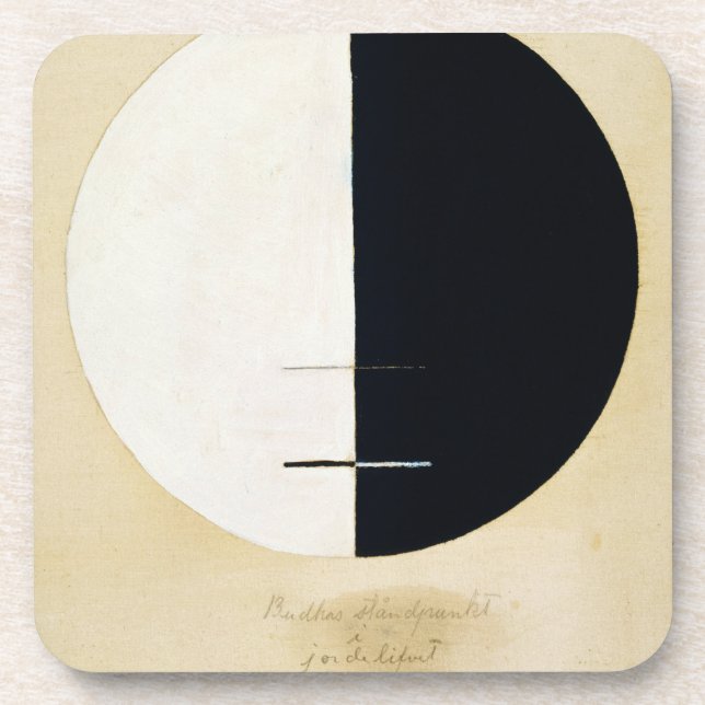 Dessous-de-verre Point de vue des Bouddhas dans la vie terrestre pa (Devant)