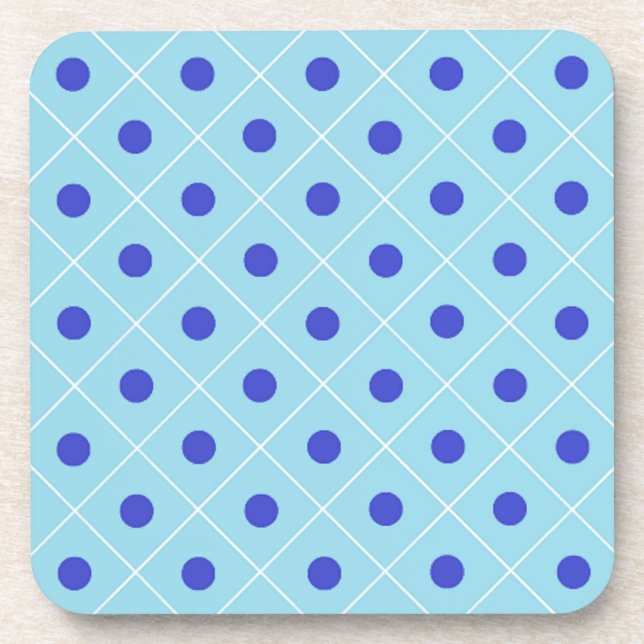 Dessous-de-verre Point Polka (Devant)