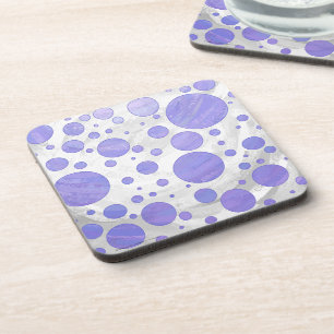 Dessous-de-verre Point Polka Soleil Violet