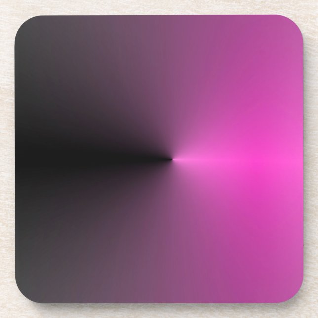 Dessous-de-verre Point Rose-n-Noir (Devant)